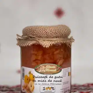 Dulceata gutui cu miez de nuca 300 gr, produs atestat traditional