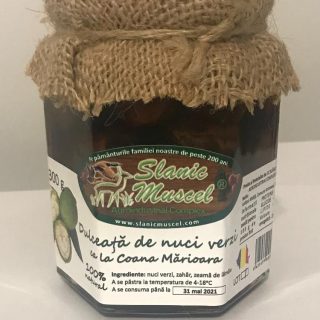 Dulceata de nuci verzi 300 gr, produs atestat traditional