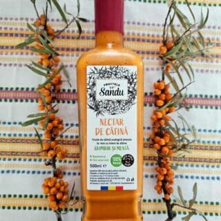 Nectar de Catina cu miere, Ghimbir si Menta – 500ml