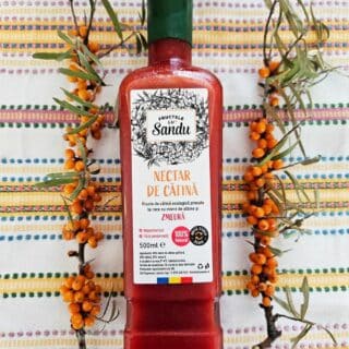 Nectar de Catina cu miere si Zmeura 500ml