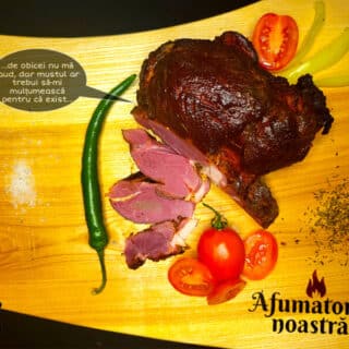 Pastramă de oaie afumată