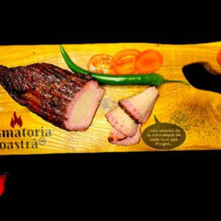 Pastramă de vițel afumată