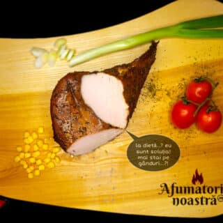 Piept de curcan afumat