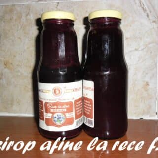 Sirop afine fara zahar